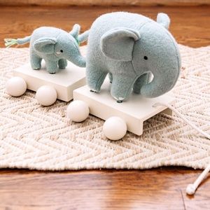 Wonder & Wise Baby's Elephant Pull Toy